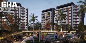 وحدة سكنية متكاملة بتطل على واجهات العمارات السكنية الحديثة داخل كمبوند Ravie – العاصمة الإدارية من El Captain Developments