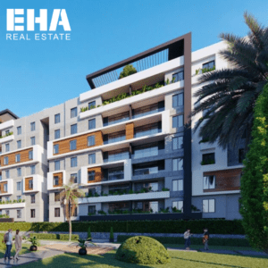 تصميم 3D خارجي حديث للكمبوند – Capital Elite Developments – Compound Elite Park
