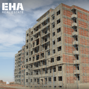 صورة للهياكل الخرسانية تحت التنفيذ – Capital Elite Developments – Compound Elite Park
