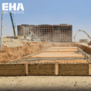 مراحل متقدمة من البناء بالمشروع – Capital Elite Developments – Compound Elite Park
