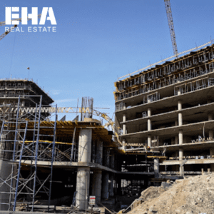 صورة للهياكل الخرسانية تحت التنفيذ – The Ark Developments – Mall The Ark Business